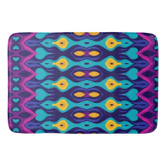 Alfombrilla De Baño Tierras de gota de agua (Anverso)