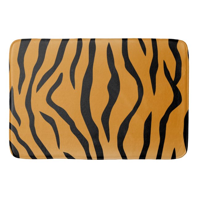 Alfombrilla De Baño Tiger stripes pattern (Anverso)