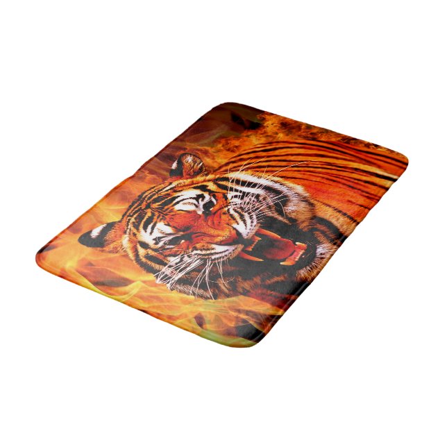 Alfombrilla De Baño Tigre y llama (Angular)
