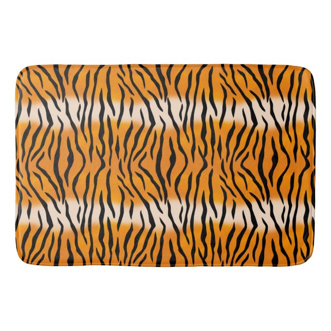 Alfombrilla De Baño Tiras de tigre (Anverso)