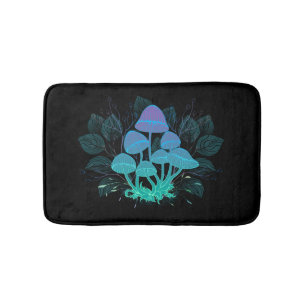 Alfombrilla De Baño Toadstools en Bushes