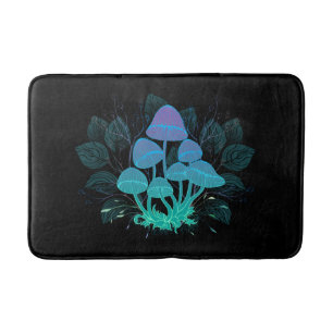 Alfombrilla De Baño Toadstools en Bushes