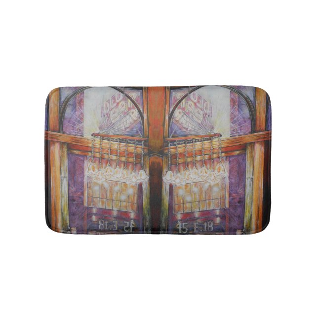 Alfombrilla De Baño Todos Estamos Volando A La Misma Luz. (Anverso)