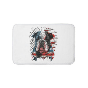 Alfombrilla De Baño TODOS LOS PERROS AMERICANOS HOMBRES DE bulldog ing