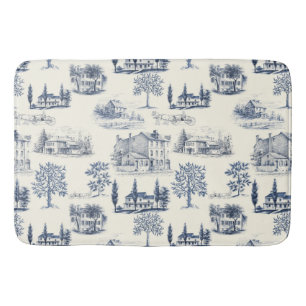 Alfombrilla De Baño Toile arquitectónico