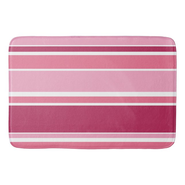 Alfombrilla De Baño Tonos rosas (Anverso)