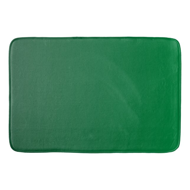 Alfombrilla De Baño Tonos verde bosque (Anverso)