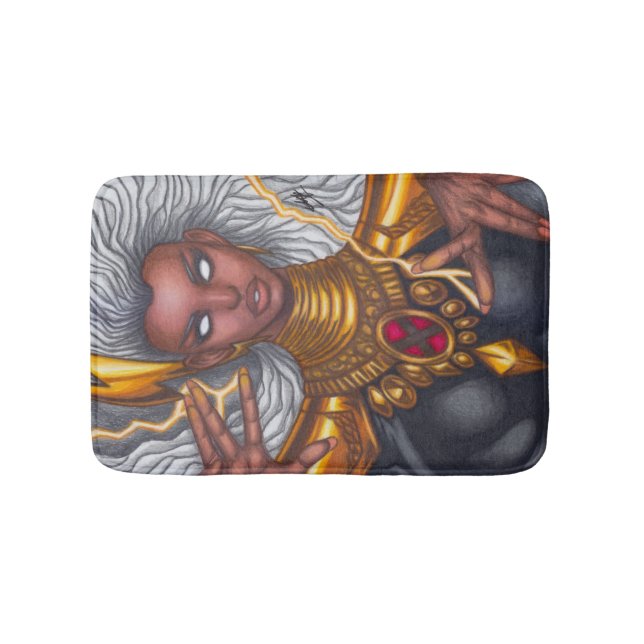 Alfombrilla De Baño Tormenta ~ Ororo Munroe (Anverso)