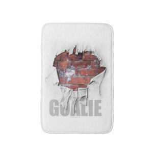 Alfombrilla De Baño Torn Brick Wall Goalie (fútbol)