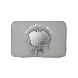 Alfombrilla De Baño Torn Golf Ball Bath Mat