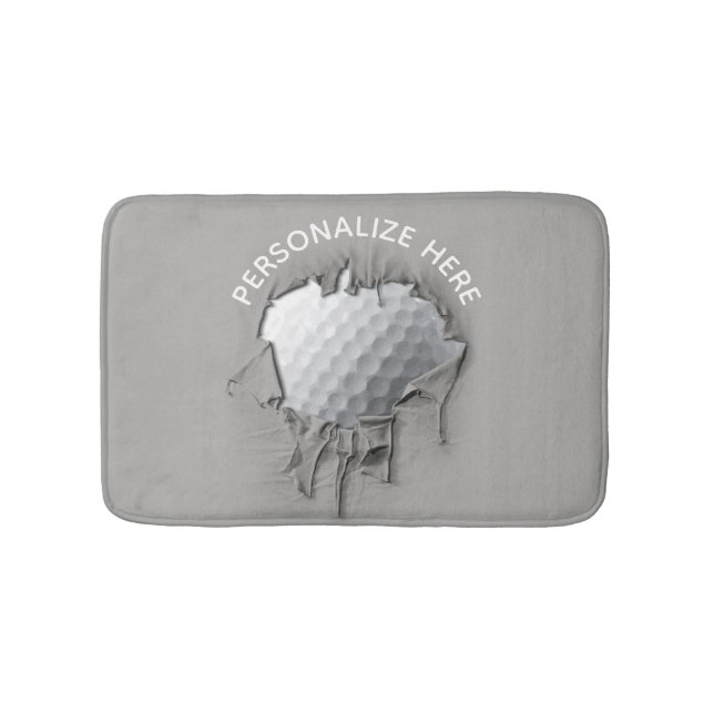 Alfombrilla De Baño Torn Golf Ball Bath Mat (Anverso)