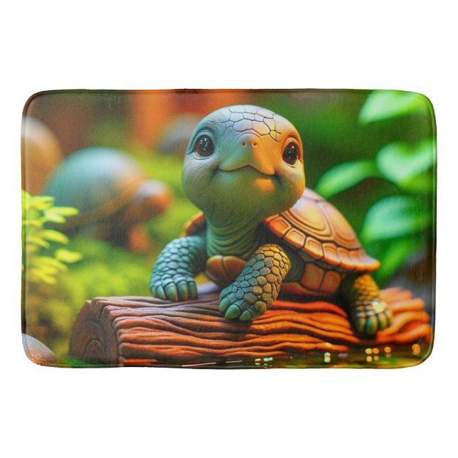 Alfombrilla De Baño Tortuga (Anverso)