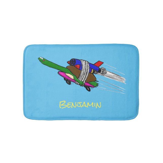 Alfombrilla De Baño Tortuga voladora (Anverso)