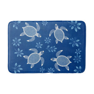 Alfombrilla De Baño Tortugas de Laguna Azul
