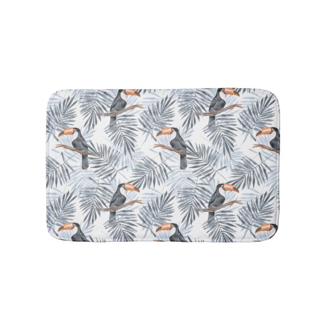 Alfombrilla De Baño Toucan gris (Anverso)