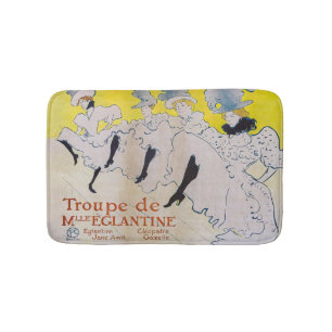 Alfombrilla De Baño Toulouse-Lautrec - Troupe de Mlle Eglantine