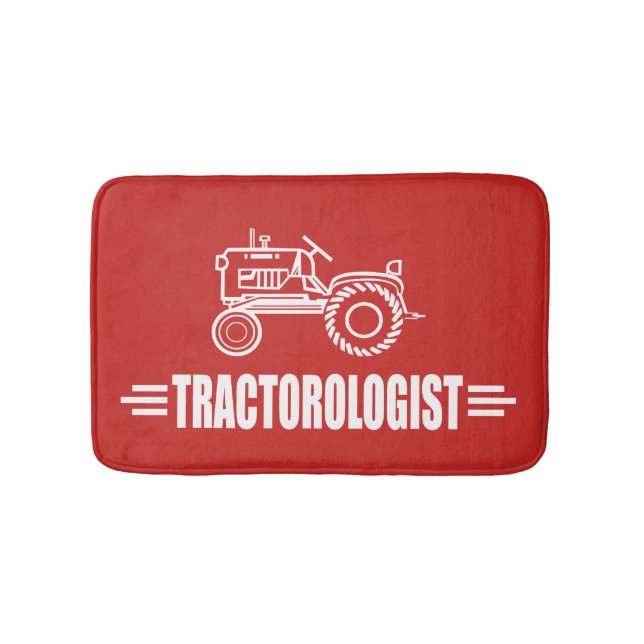 Alfombrilla De Baño Tractor Divertido (Anverso)
