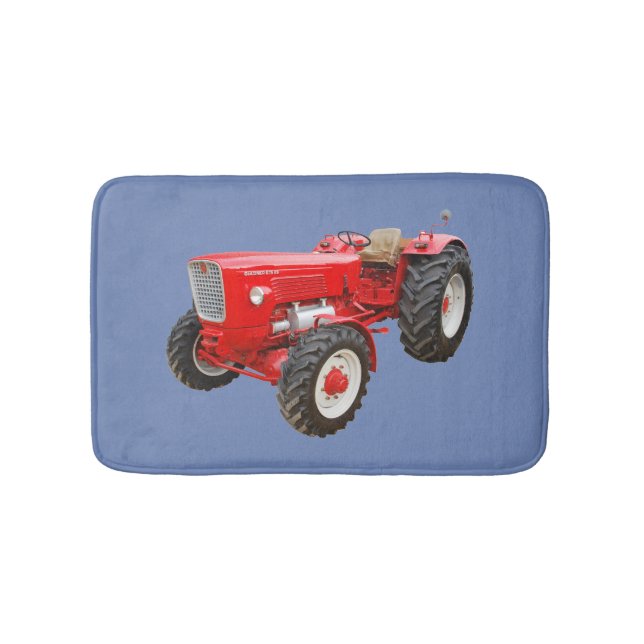 Alfombrilla De Baño Tractor viejo Güldner (Anverso)