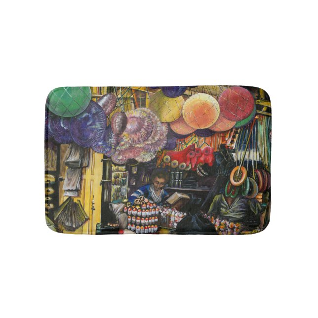 Alfombrilla De Baño Tradiciones de comercio antiguo, Jerusalén (Anverso)