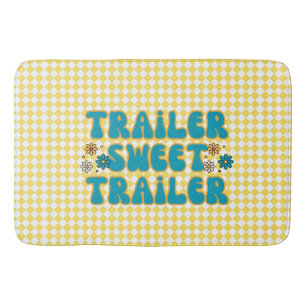 Alfombrilla De Baño Trailer Sweet Trailer Yellow Harlequin