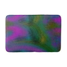 "Tranquilidad colorida" Bath Mat