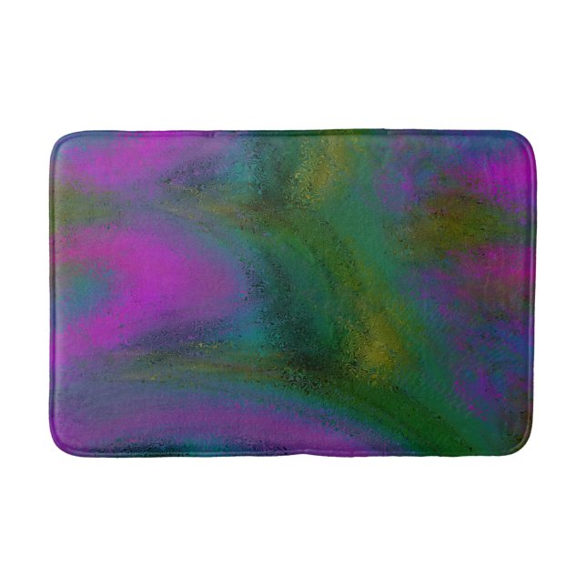 Alfombrilla De Baño "Tranquilidad colorida" Bath Mat (Anverso)