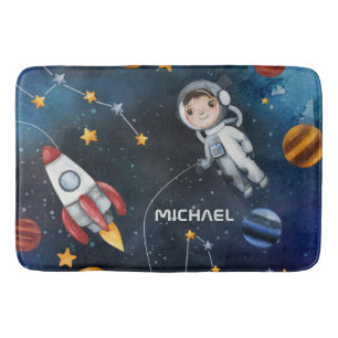 Alfombrilla De Baño Transbordador Astronauta del Espacio Ultraterrestr