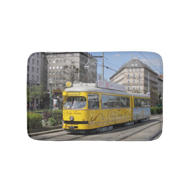 Alfombrilla De Baño Tranvía de Viena (Anverso)