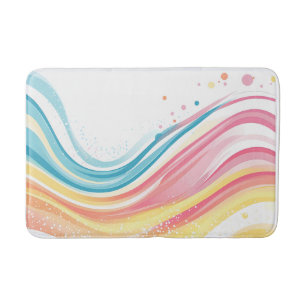 Alfombrilla De Baño Traseros de arco iris