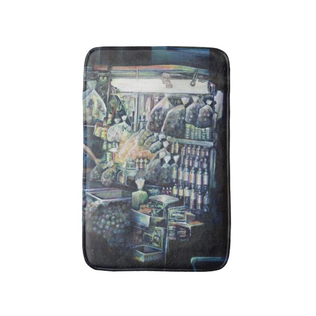 Alfombrilla De Baño Trasladó el objetivo, Singapur (Frente vertical)