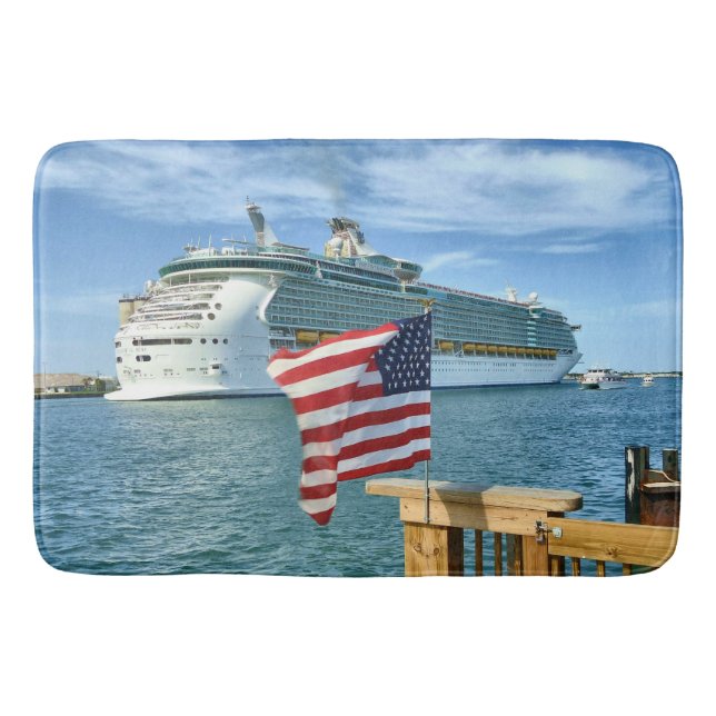 Alfombrilla De Baño Travesía patriótica Sailaway (Anverso)