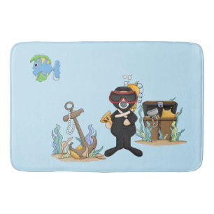 Alfombrilla De Baño Treasure Sunken Chest Kid's Bath Mat