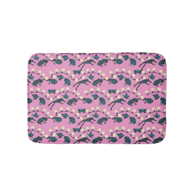 Alfombrilla De Baño Tree Frog Cafe Pink (Anverso)
