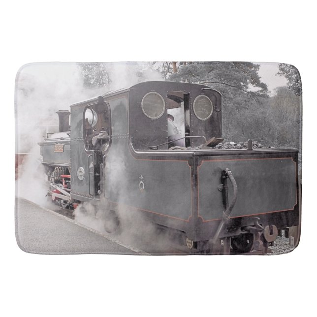 ALFOMBRILLA DE BAÑO TRENES DE VAPOR (Anverso)