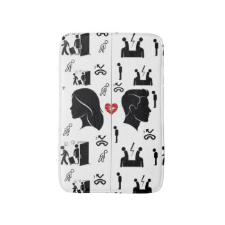 Alfombrilla De Baño Tres casualidades perdidas en la barba | Decoració