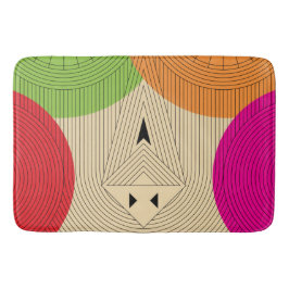 Alfombrilla De Baño triángulo antiguo