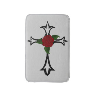 Alfombrilla De Baño Tribal Cross Bath Mat