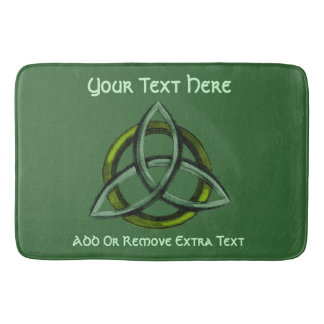 Alfombrilla De Baño Triquetra (verde)