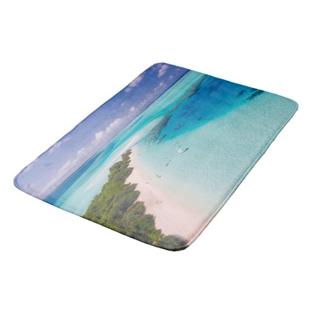 Alfombrilla De Baño Tropical (Angular)