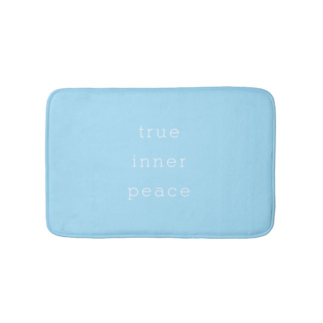 Alfombrilla De Baño True Inner Peace Minimal Bath Mat (Anverso)