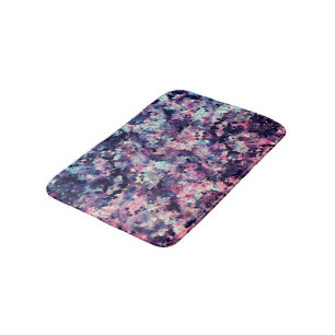 Alfombrilla De Baño Trullo, rosa, y modelo del mármol del granito del