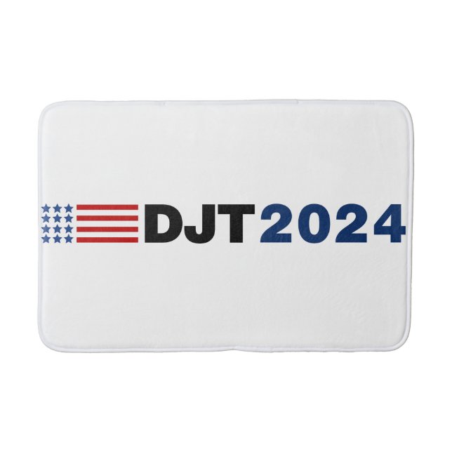 Alfombrilla De Baño Trump 2024 DJT (Anverso)