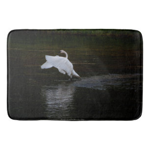 Alfombrilla De Baño Trumpeter Swan