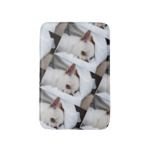 Alfombrilla De Baño Tu mascota perro cachorro personalizado foto patró