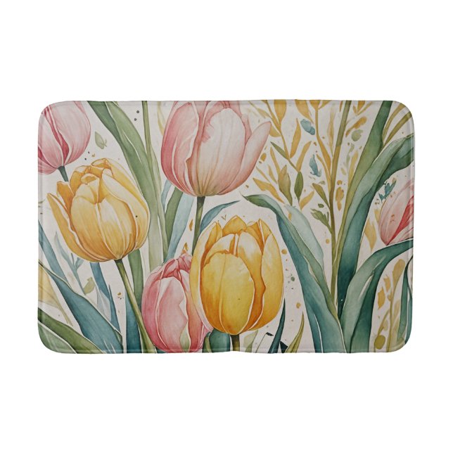 Alfombrilla De Baño Tulip Reverie (Anverso)
