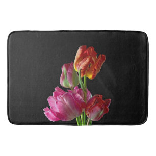 Alfombrilla De Baño Tulipanes