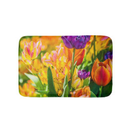 Alfombrilla De Baño Tulipanes Encantadores 01