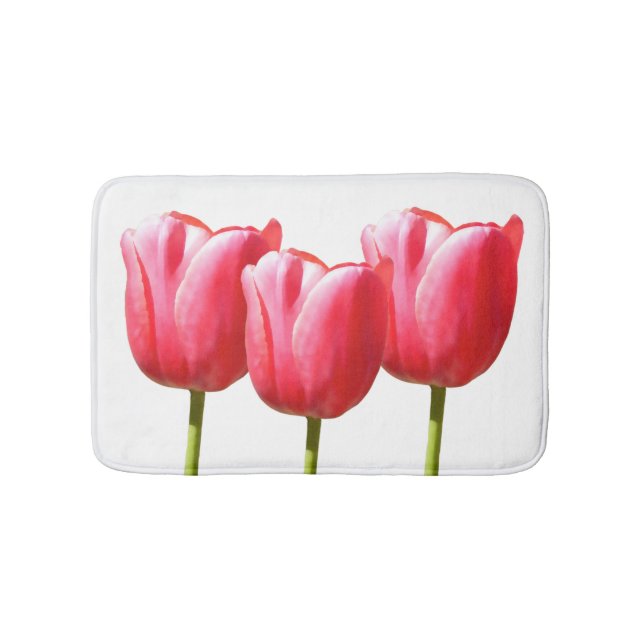 Alfombrilla De Baño Tulipanes subiós trío (Anverso)