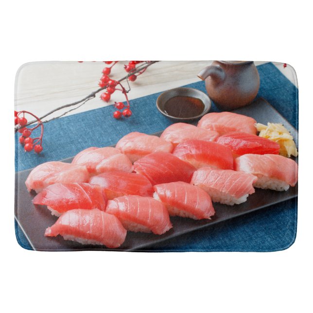 Alfombrilla De Baño Tuna Celebration Bath Mat – SUSHIMI Collection (Anverso)