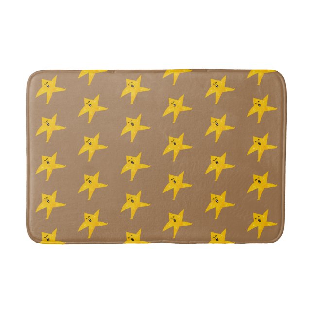 Alfombrilla De Baño Twinkling Starry Bathroom Mat (Anverso)
